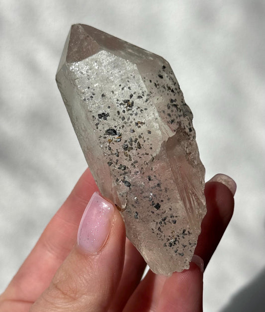 Beautiful Anatase Rutile Quartz Point | Anatase Quartz