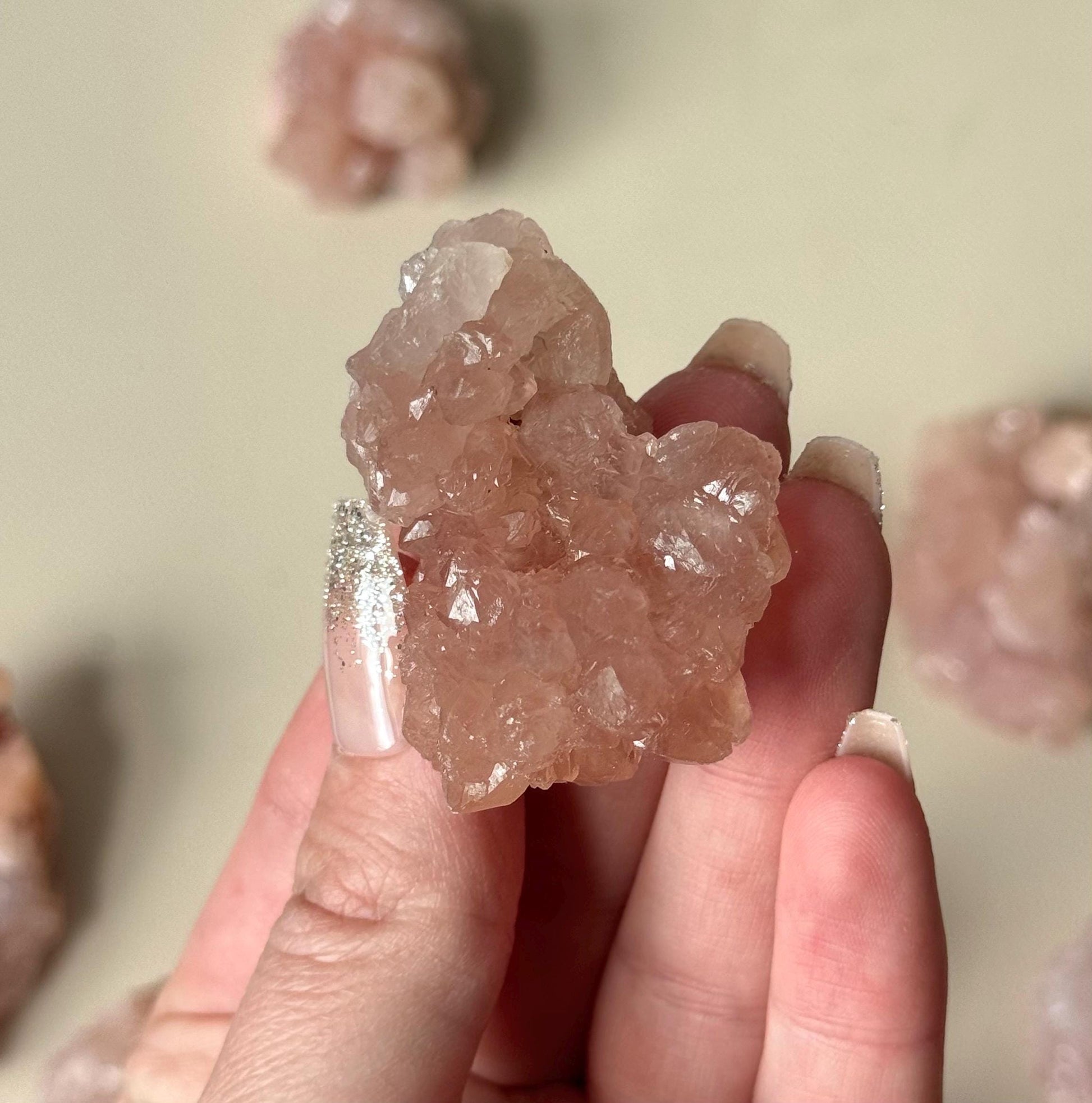 Gorgeous Pink Quartz Clusters from Madagascar | Pink Quartz