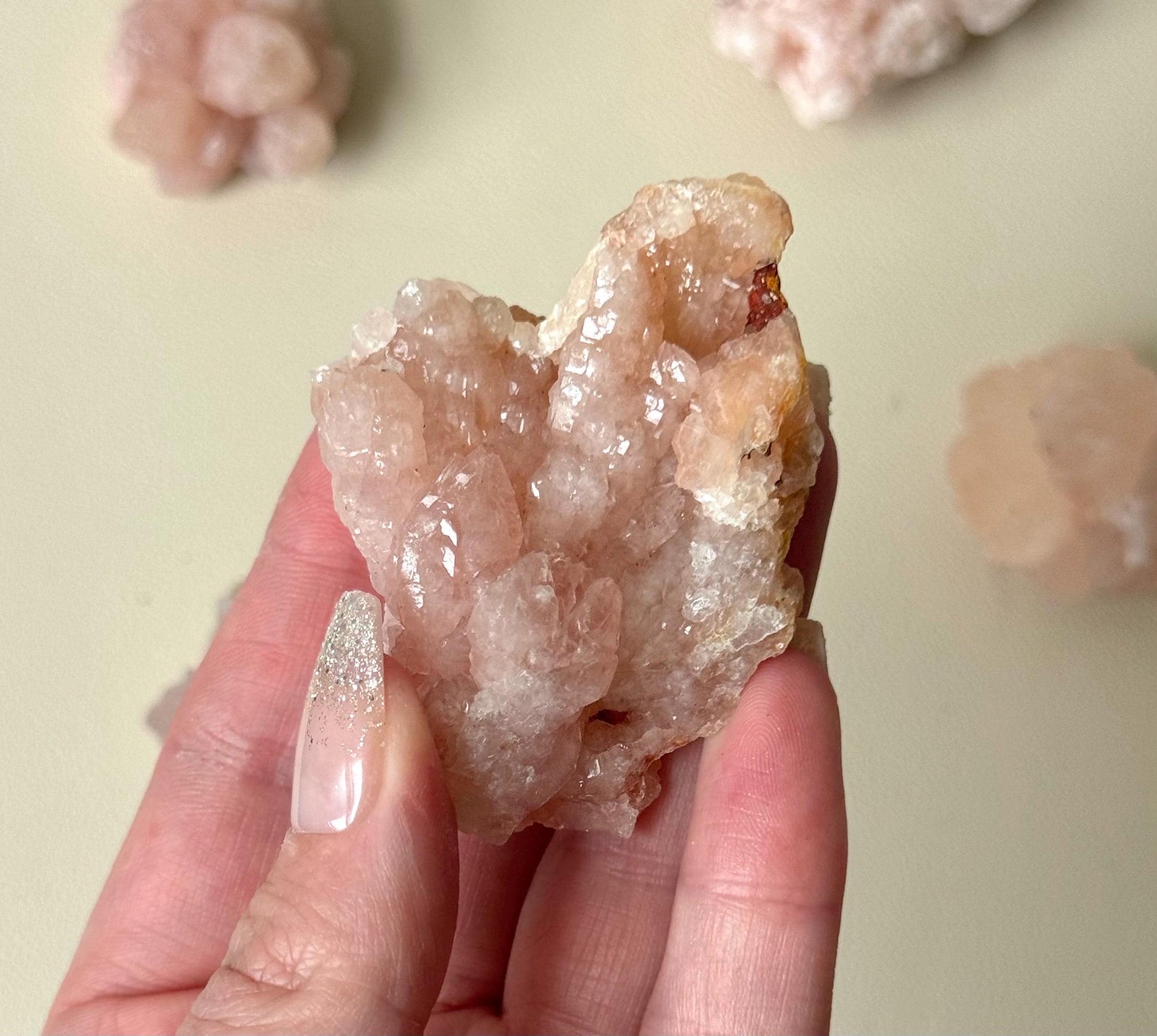 Gorgeous Pink Quartz Clusters from Madagascar | Pink Quartz