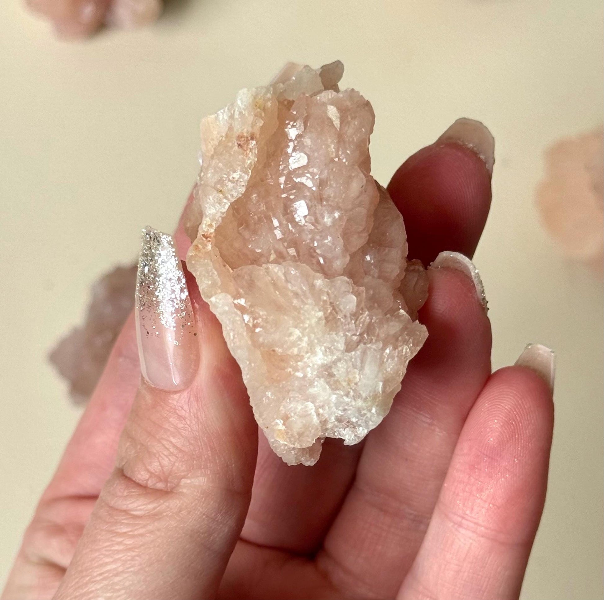 Gorgeous Pink Quartz Clusters from Madagascar | Pink Quartz