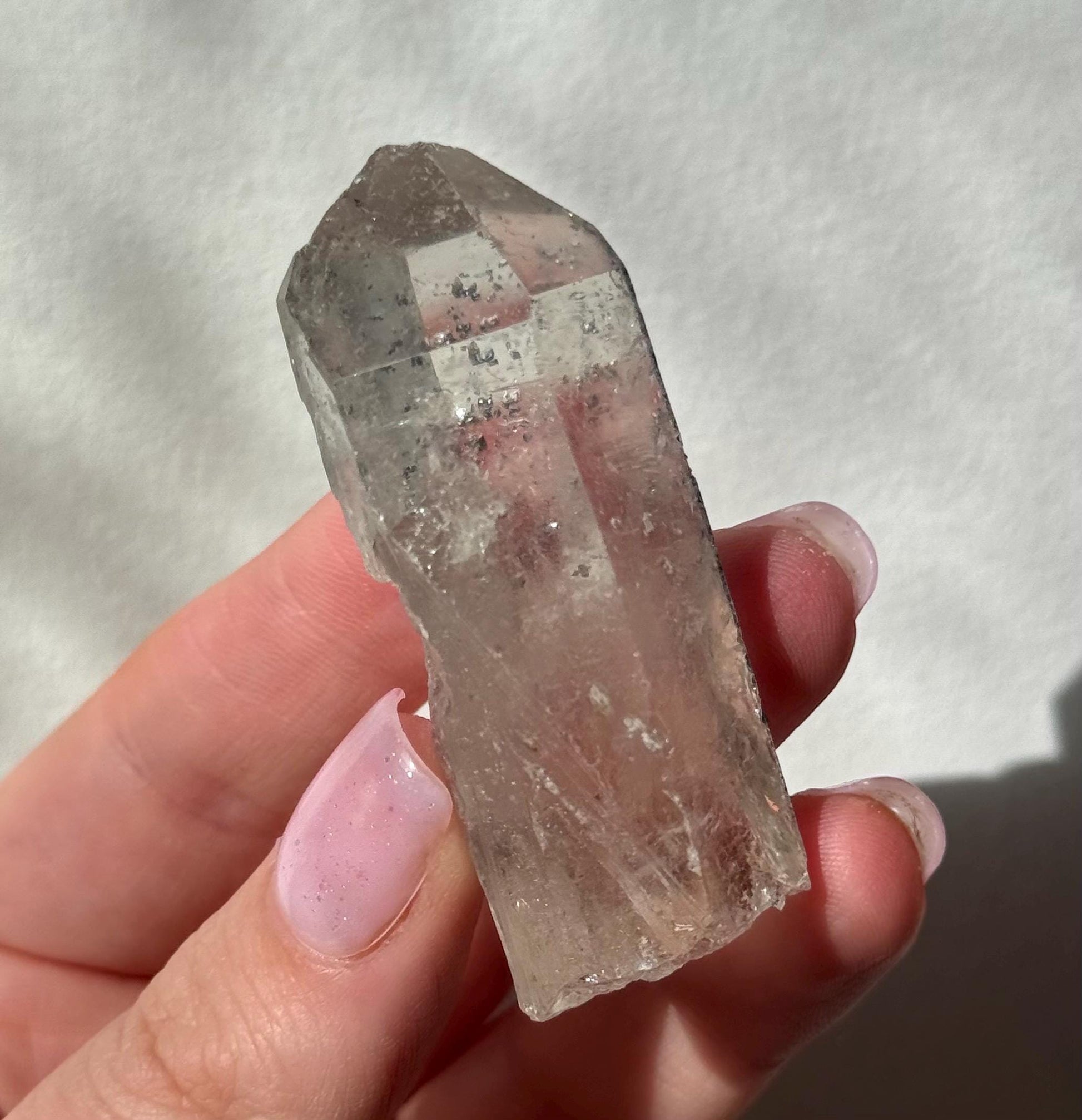 Beautiful Anatase on Quartz Point | Natural Anatase with Quartz