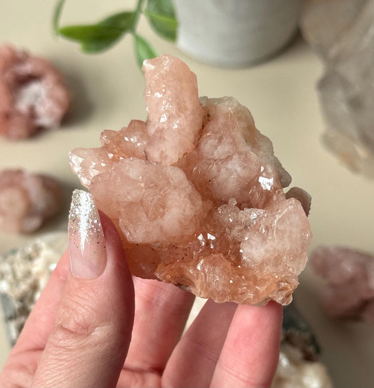 Gorgeous Pink Quartz Clusters from Madagascar | Pink Quartz