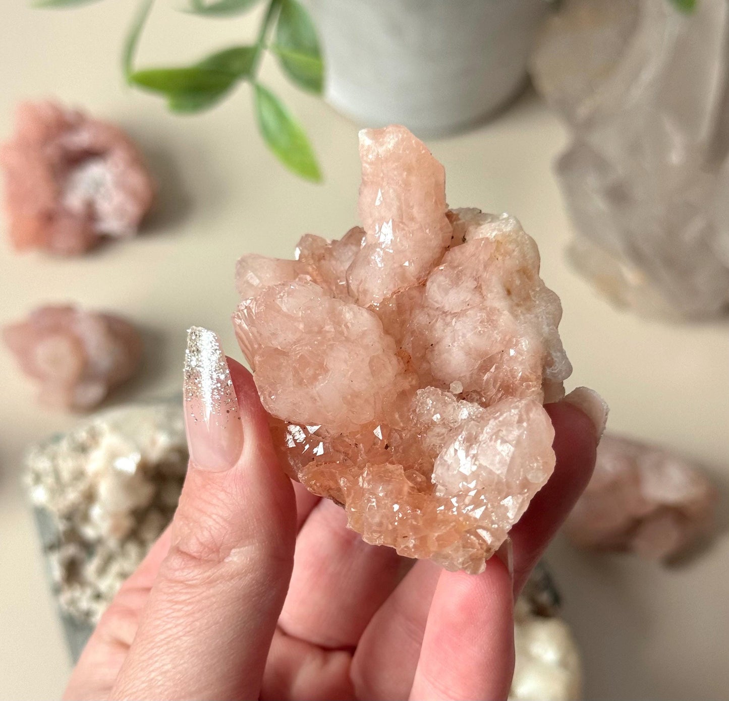 Gorgeous Pink Quartz Clusters from Madagascar | Pink Quartz