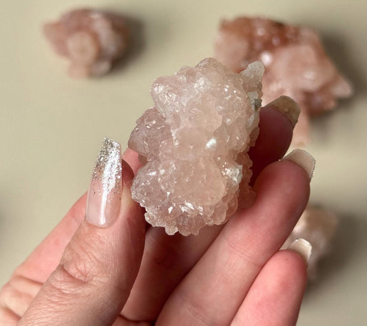 Gorgeous Pink Quartz Clusters from Madagascar | Pink Quartz