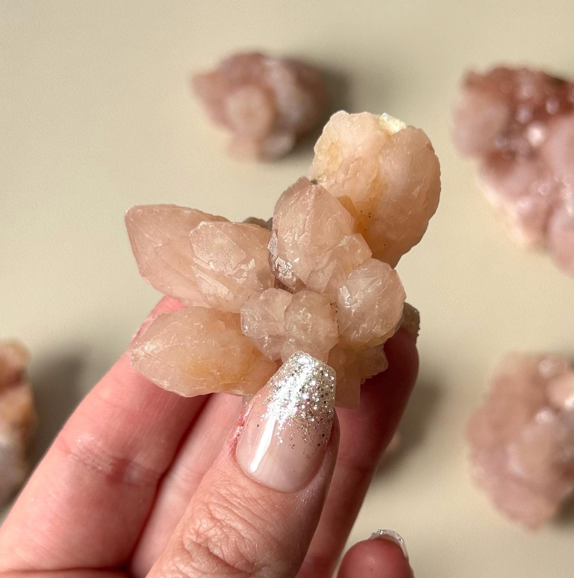 Gorgeous Pink Quartz Clusters from Madagascar | Pink Quartz