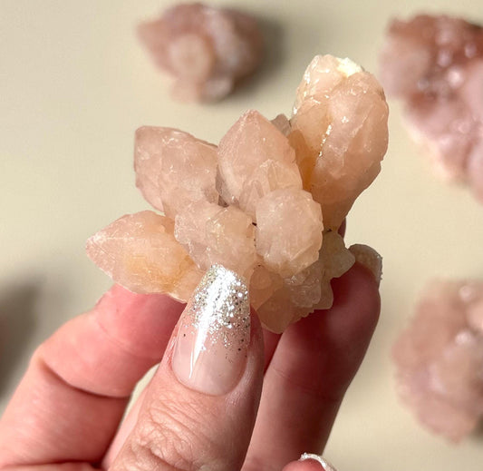 Gorgeous Pink Quartz Clusters from Madagascar | Pink Quartz