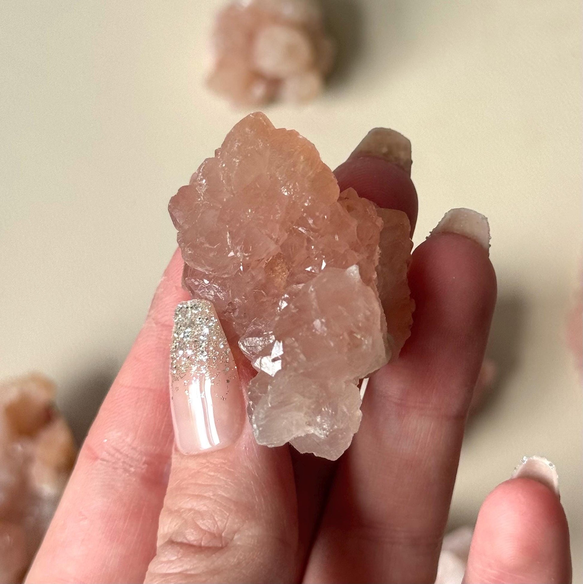 Gorgeous Pink Quartz Clusters from Madagascar | Pink Quartz