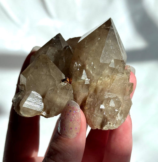 Beautiful Kundalini Citrine Cluster | Elestial Citrine Cluster from Dominican Republic of Congo
