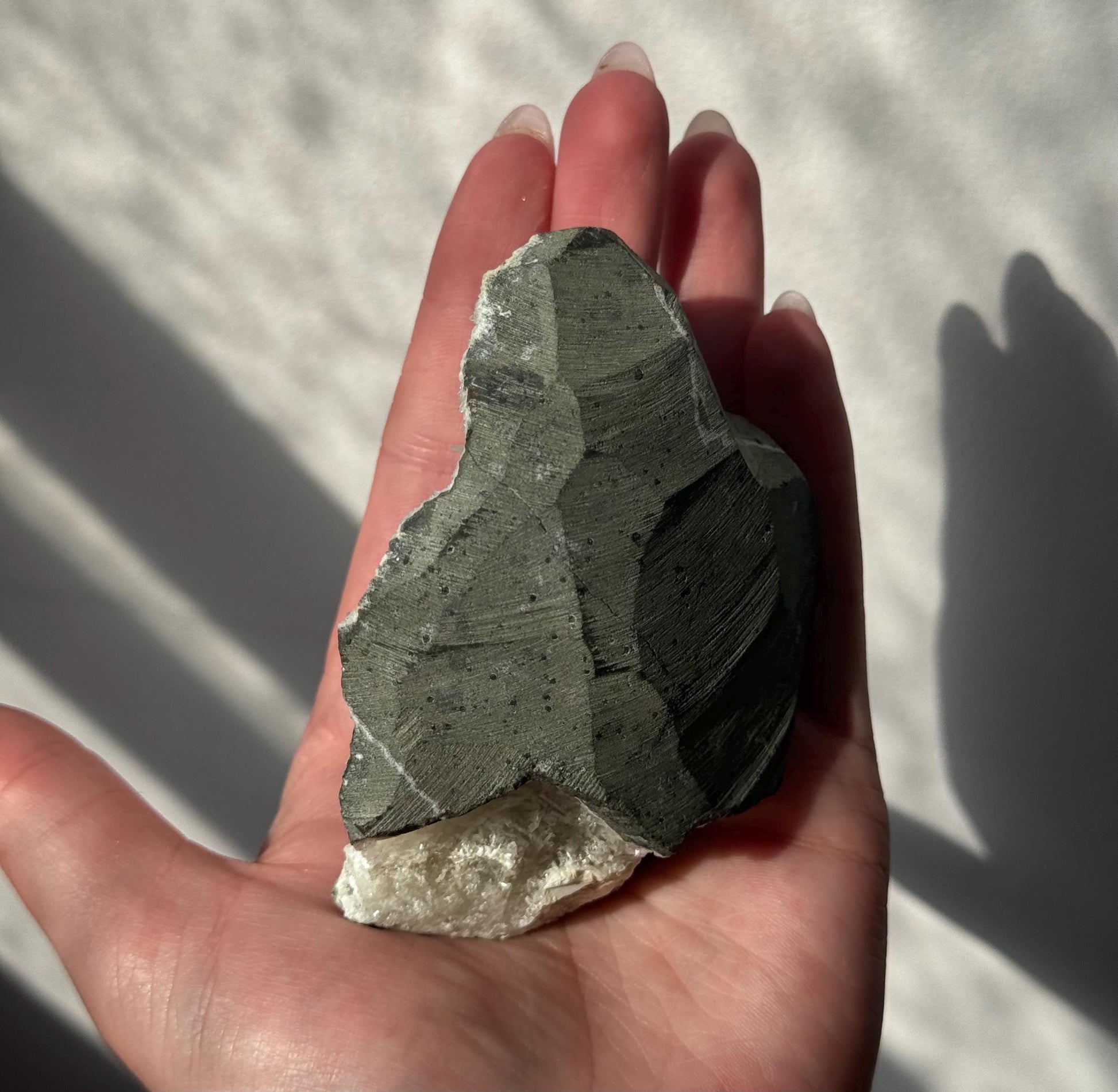 Beautiful Mesolite on Druzy Apophyllite Geode from India | Mesolite Specimen on Apophyllite
