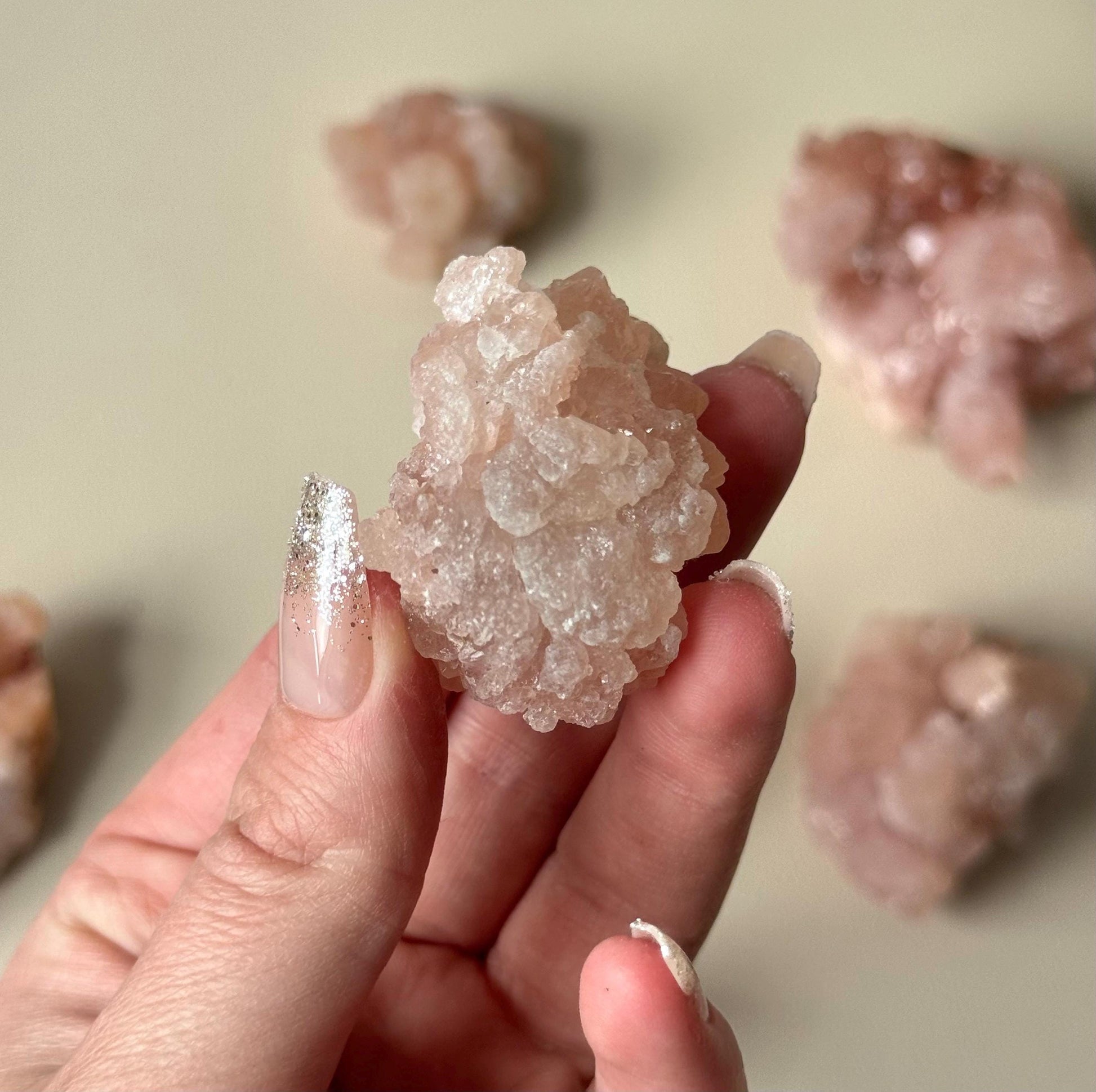 Gorgeous Pink Quartz Clusters from Madagascar | Pink Quartz