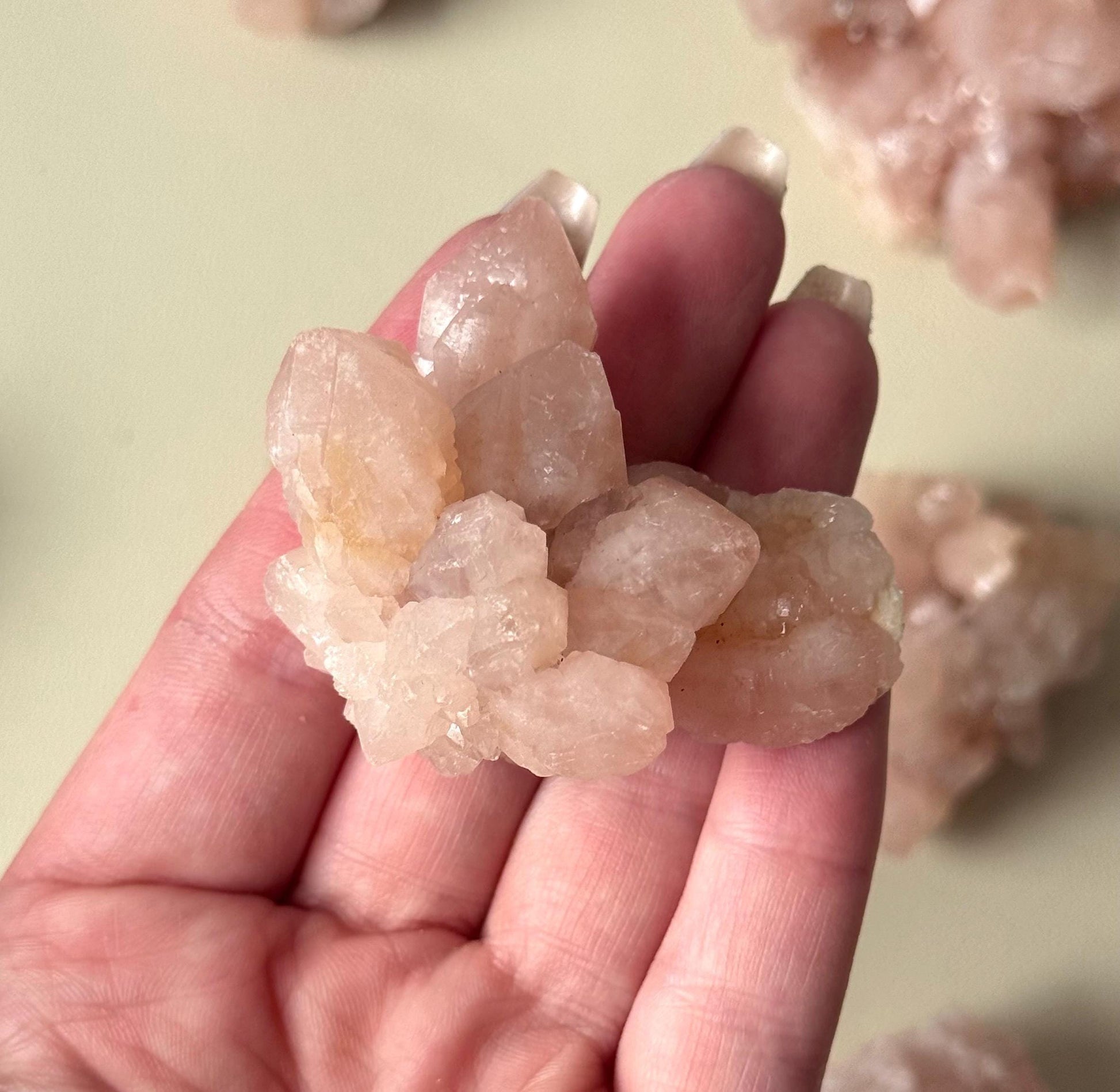 Gorgeous Pink Quartz Clusters from Madagascar | Pink Quartz