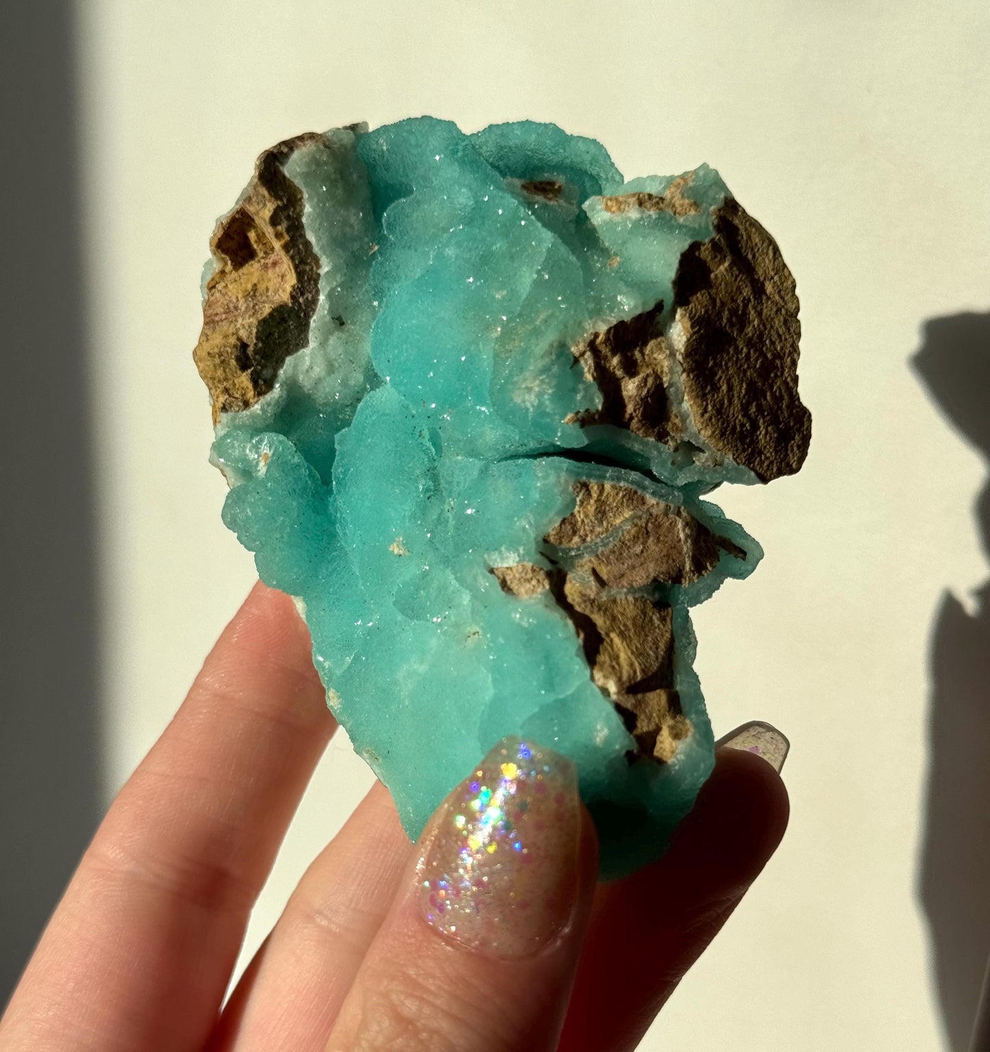 Gorgeous Hemimorphite Specimen from Dominican Republic of Congo | Druzy Hemimorphite