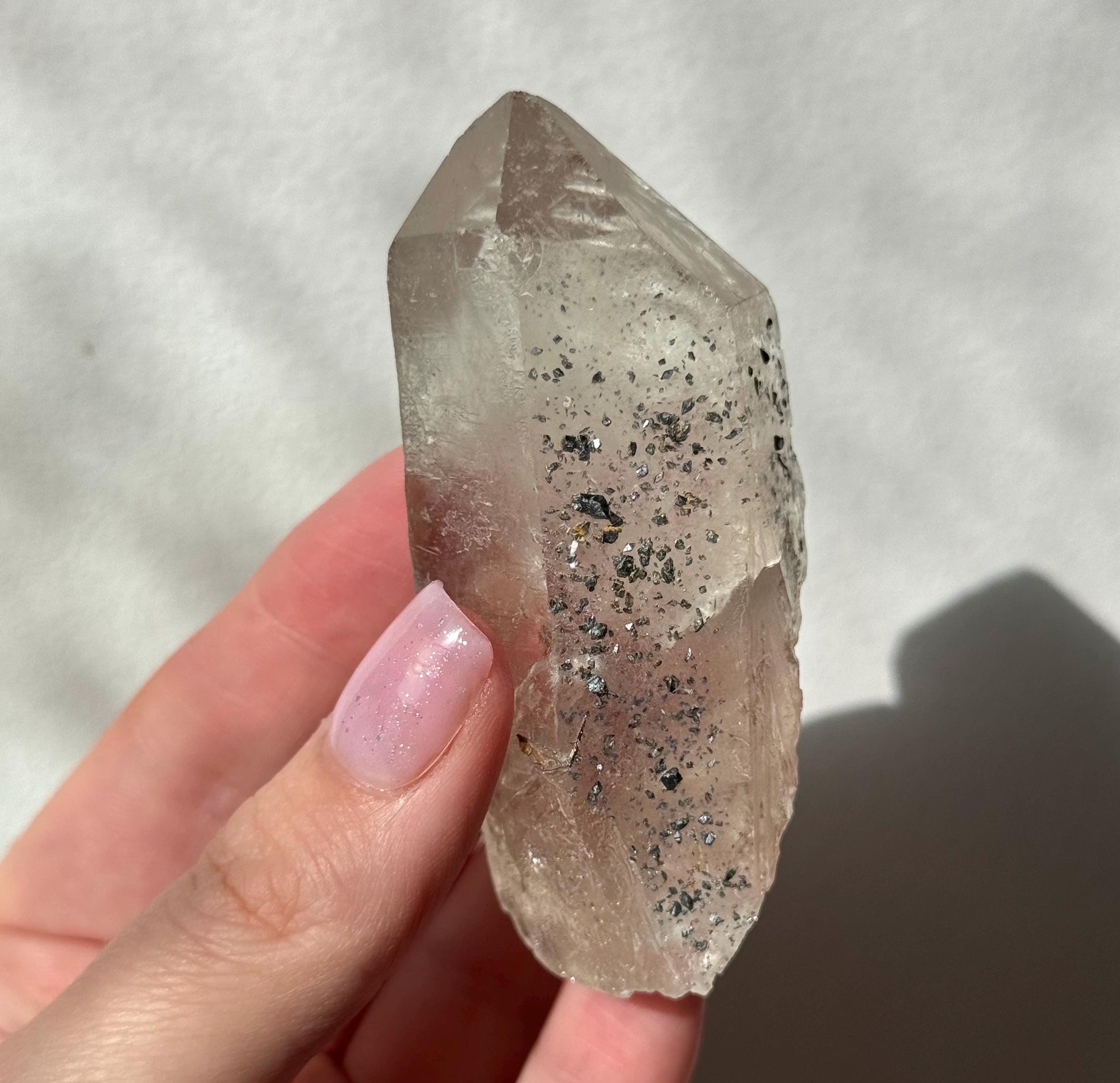 Beautiful Anatase Rutile Quartz Point | Anatase Quartz