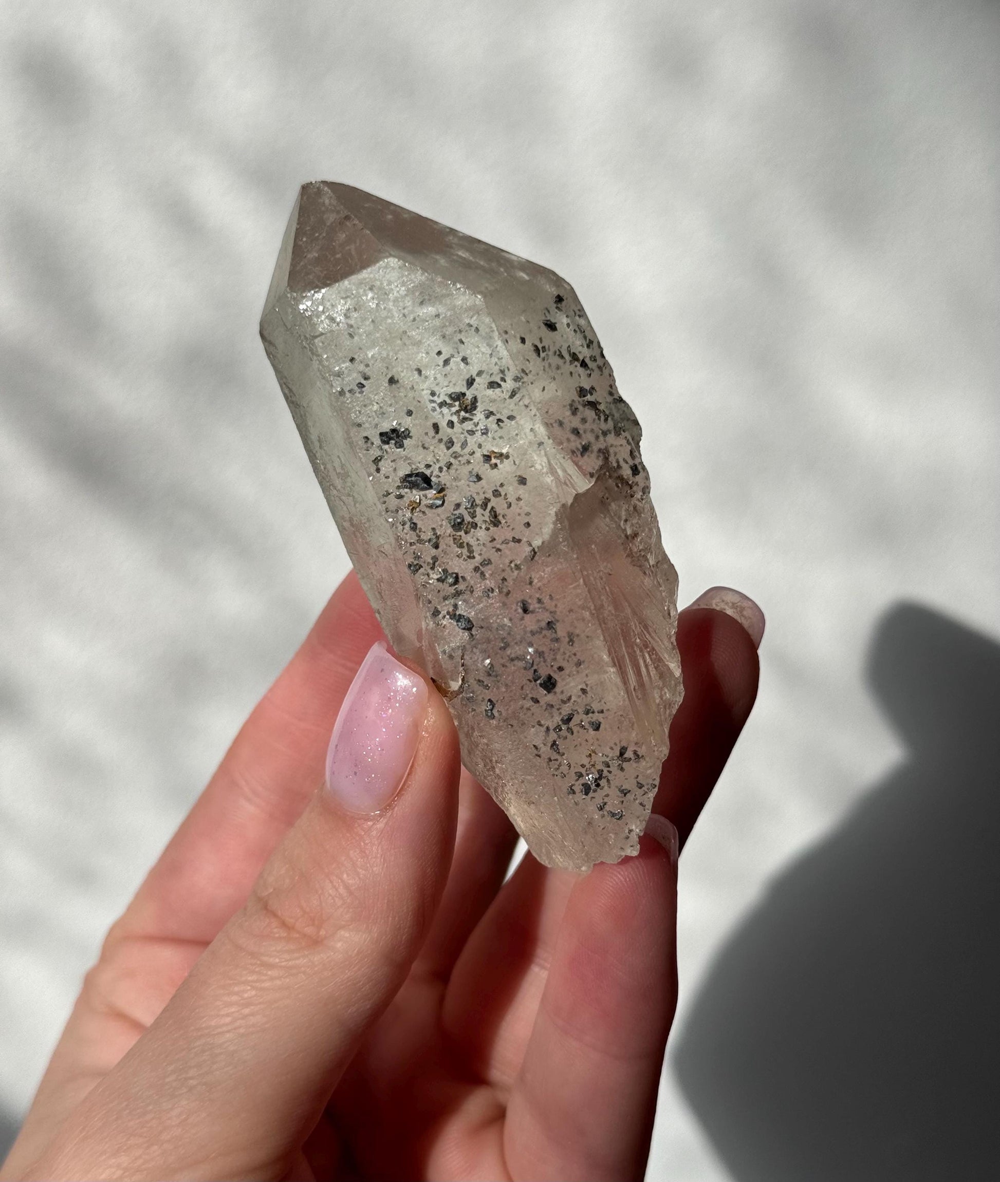 Beautiful Anatase Rutile Quartz Point | Anatase Quartz