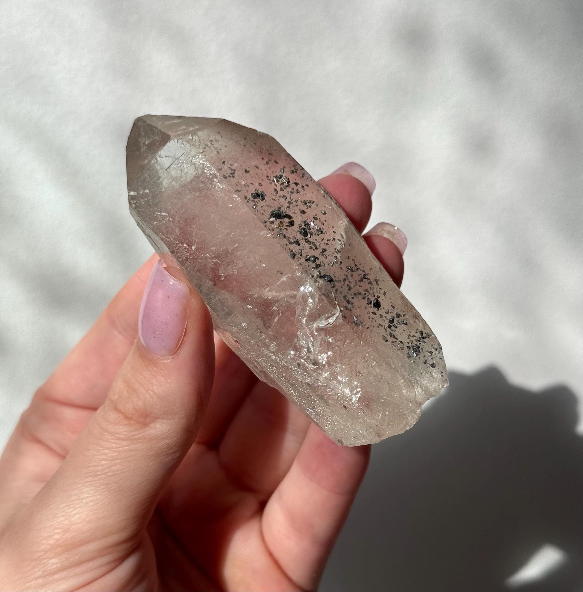Beautiful Anatase Rutile Quartz Point | Anatase Quartz