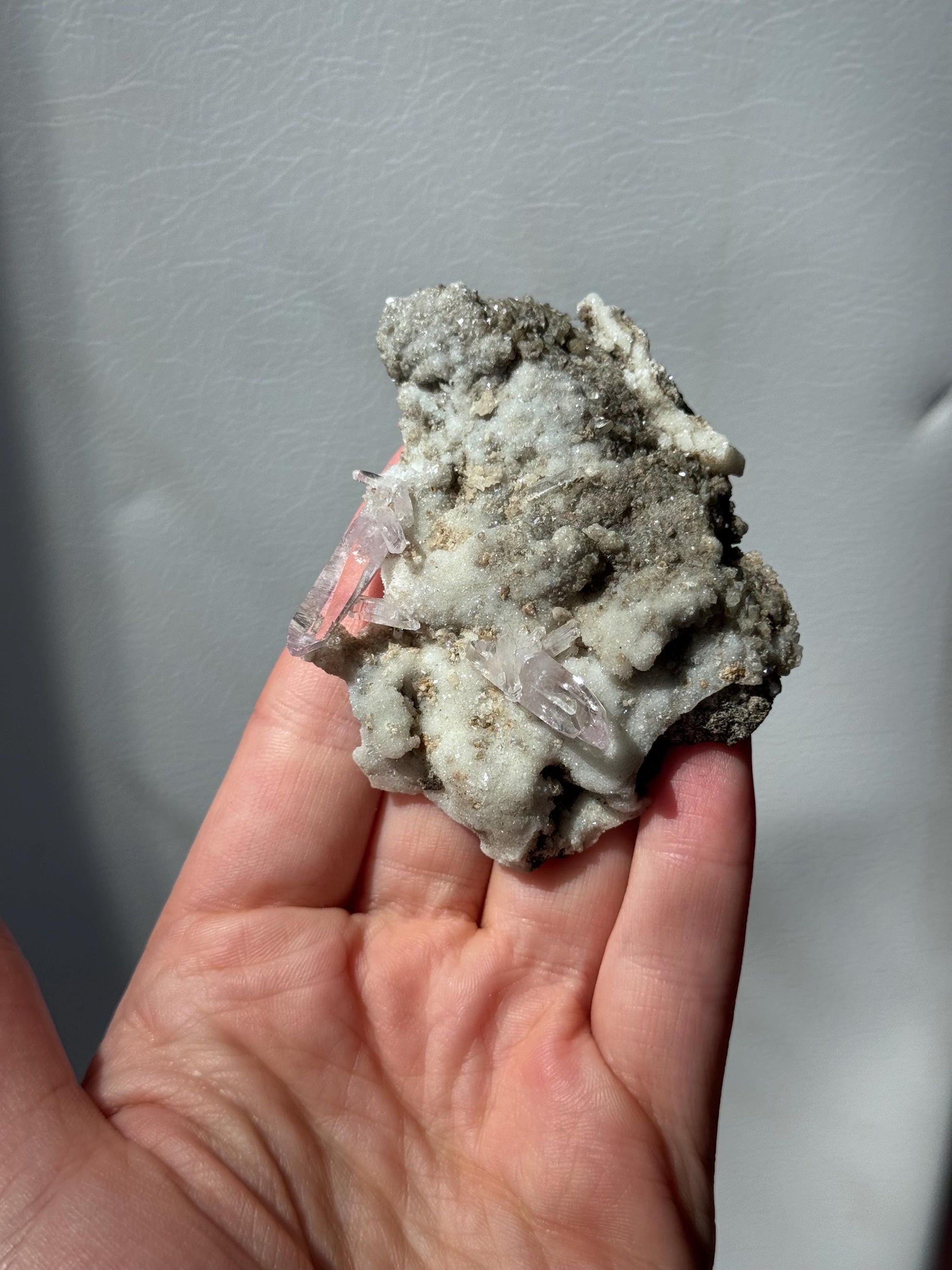 Stunning Vera Cruz Amethyst Specimen on Druzy Quartz | Vera Cruz Amethyst