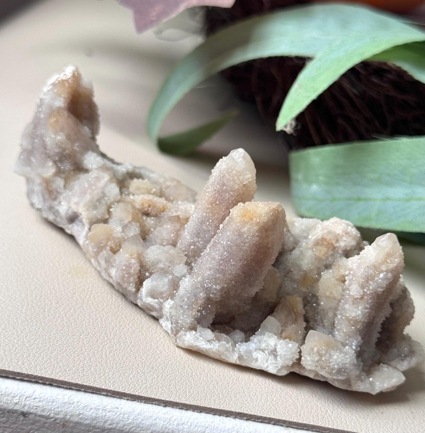 Beautiful Fairy Cactus Quartz Cluster from South Africa | Spirit Quartz