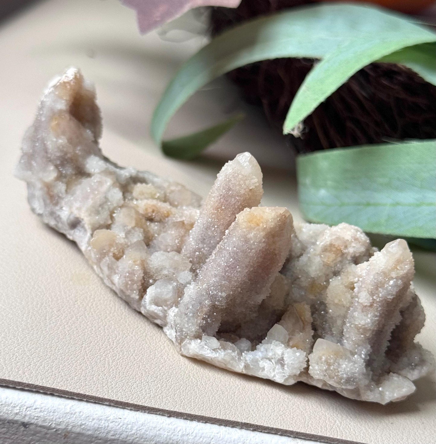 Beautiful Fairy Cactus Quartz Cluster from South Africa | Spirit Quartz
