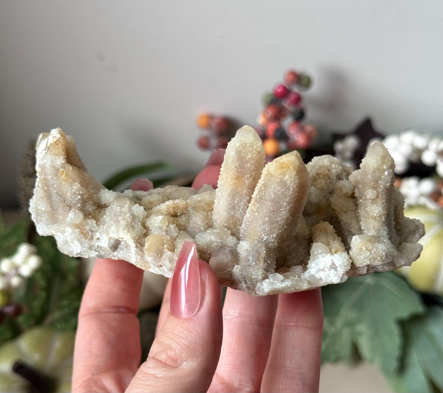 Beautiful Fairy Cactus Quartz Cluster from South Africa | Spirit Quartz