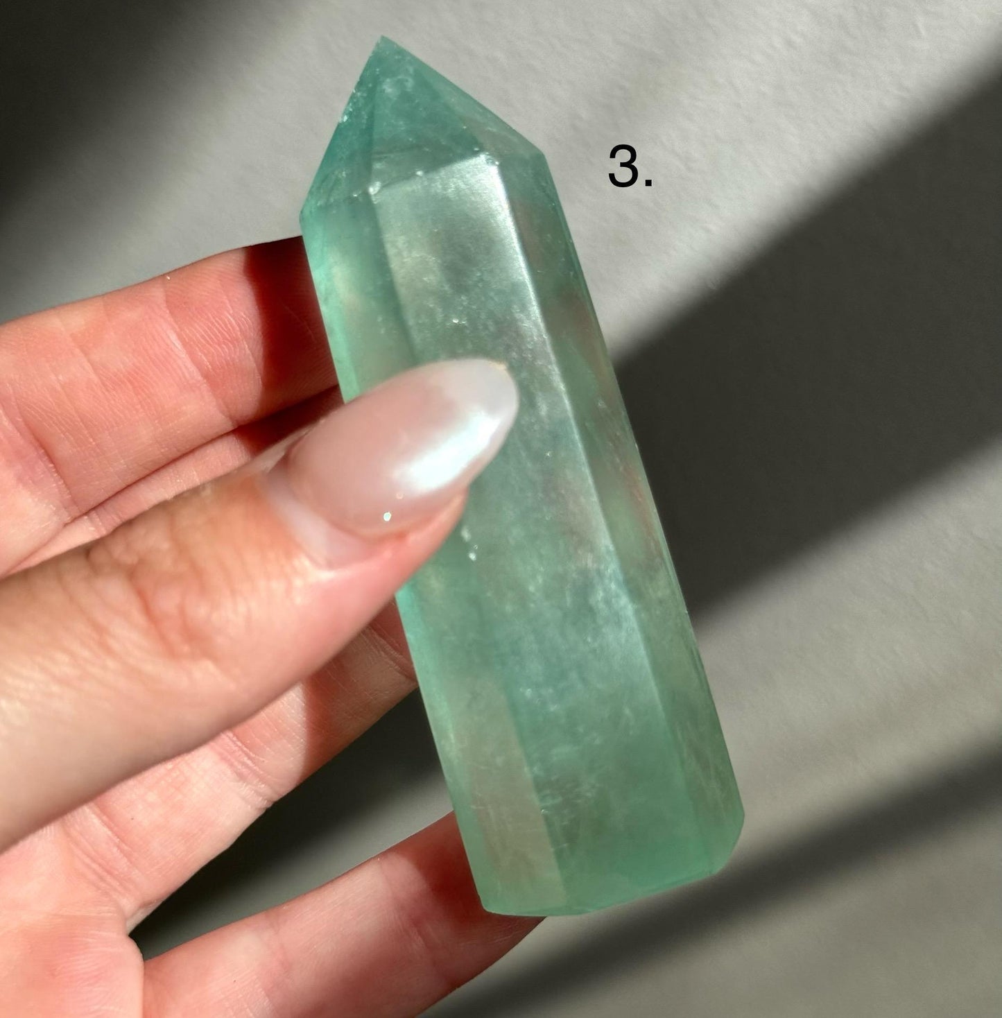 Beautiful Green Lake Fluorite Towers | One (1) Green Fluorite Obelisk