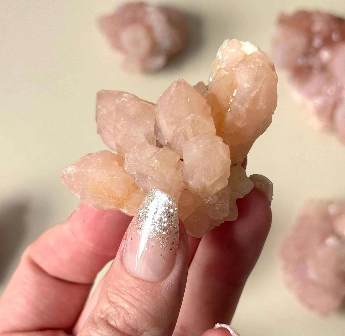 Gorgeous Pink Quartz Clusters from Madagascar | Pink Quartz