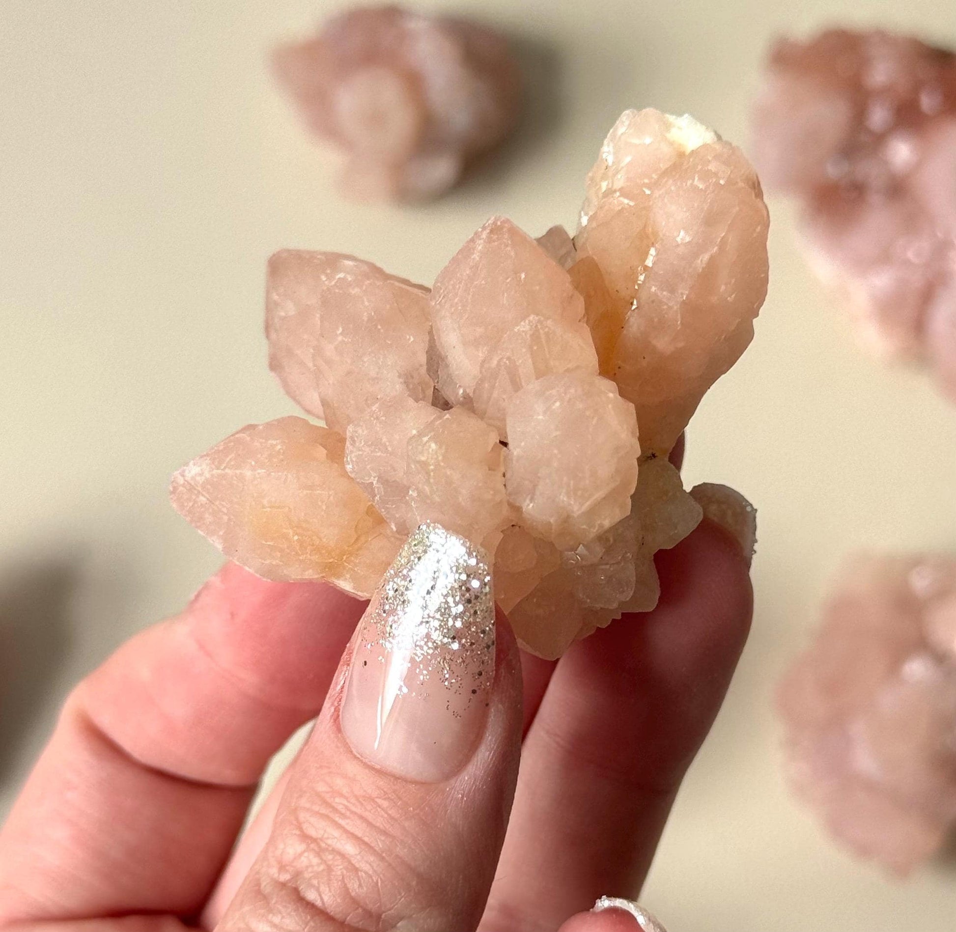 Gorgeous Pink Quartz Clusters from Madagascar | Pink Quartz