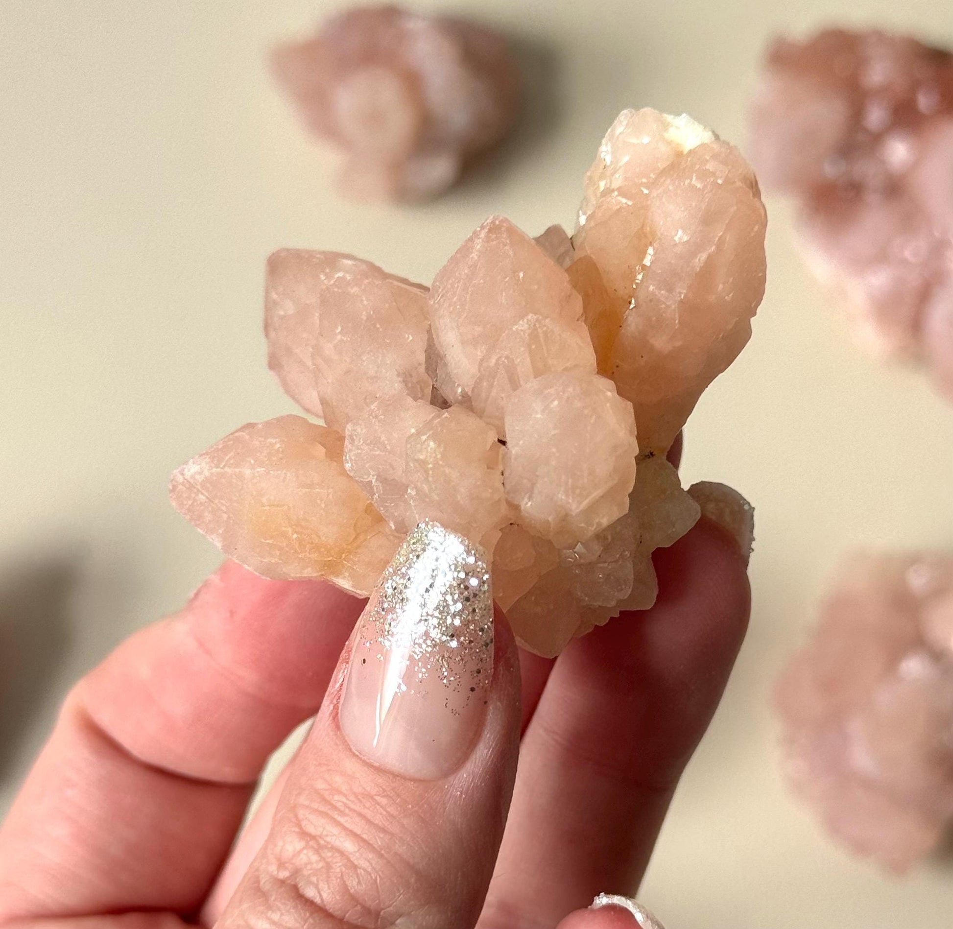 Gorgeous Pink Quartz Clusters from Madagascar | Pink Quartz