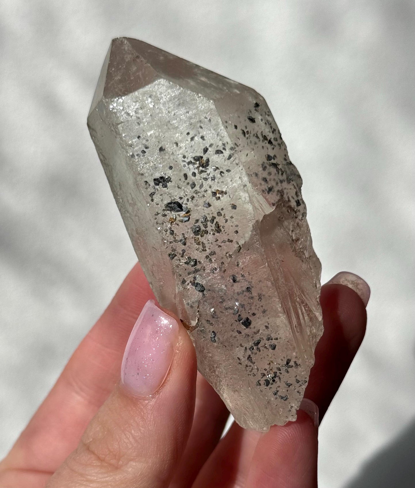 Beautiful Anatase Rutile Quartz Point | Anatase Quartz