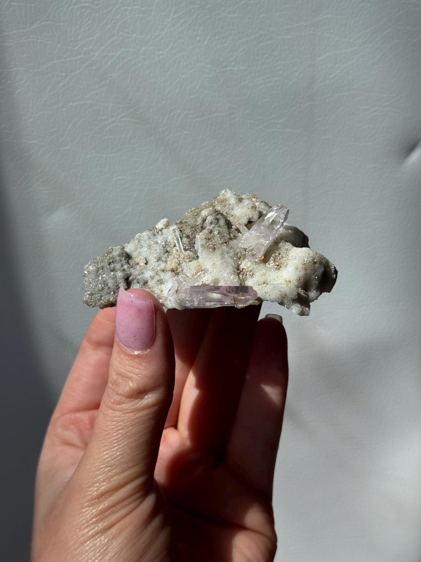 Stunning Vera Cruz Amethyst Specimen on Druzy Quartz | Vera Cruz Amethyst