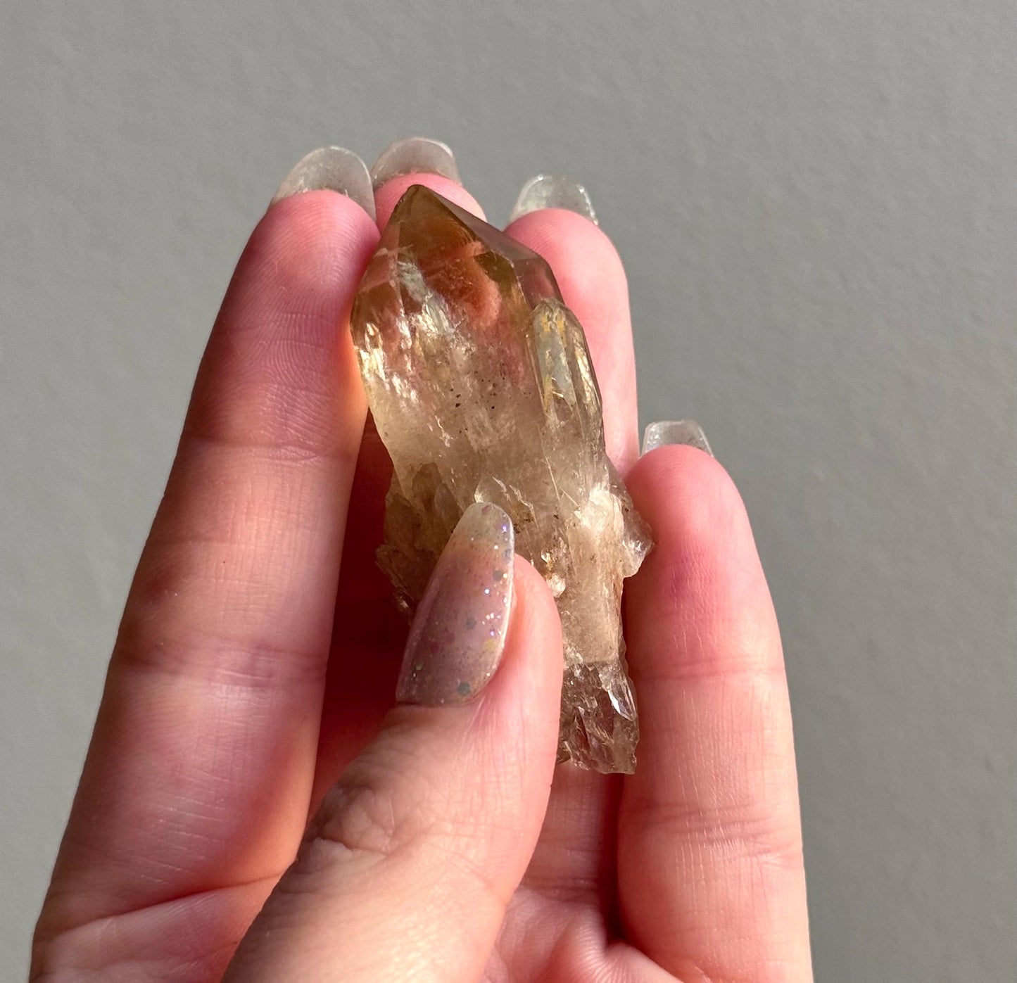 Beautiful Kundalini Citrine Cluster from Congo | Natural Citrine Genuine Citrine Elestial Citrine