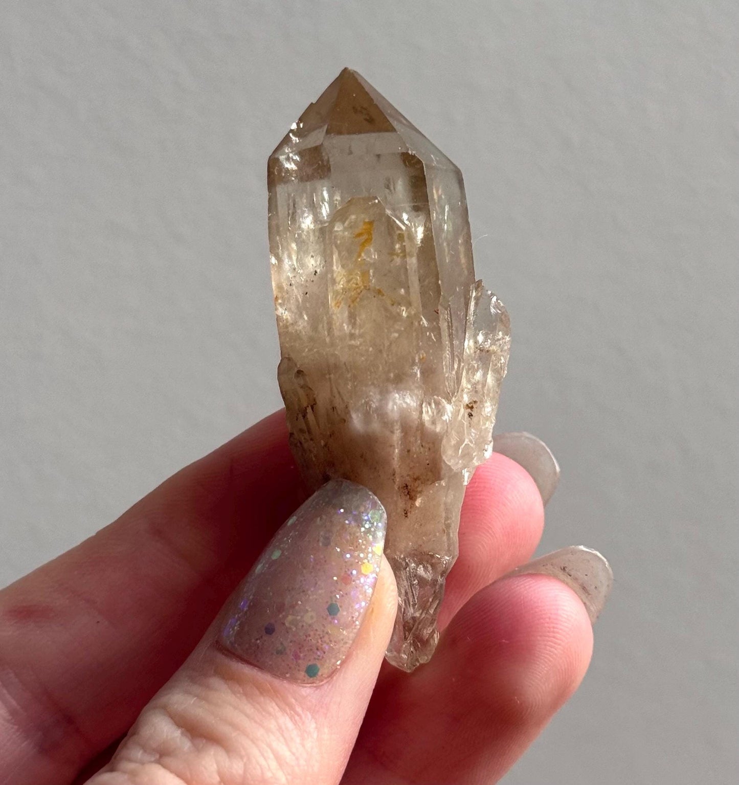 Beautiful Kundalini Citrine Cluster from Congo | Natural Citrine Genuine Citrine Elestial Citrine