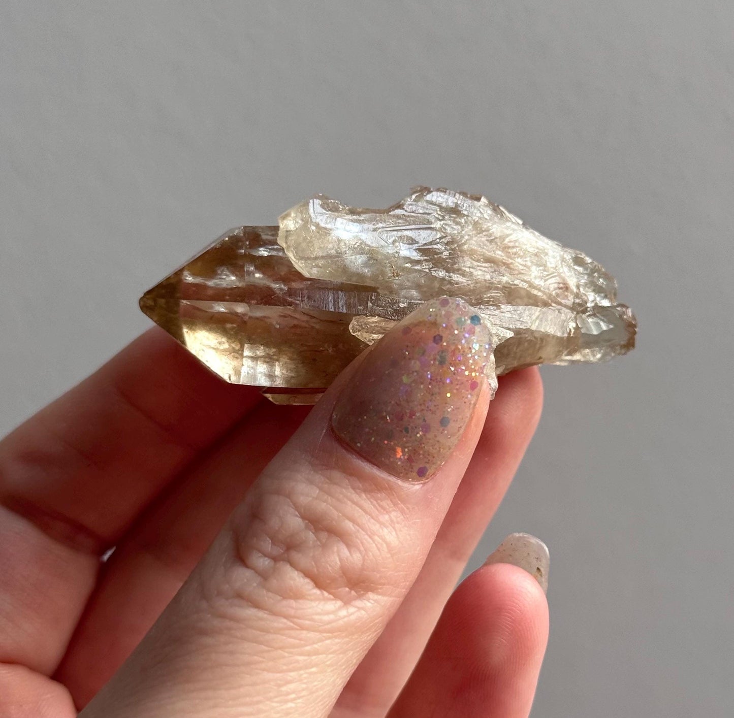 Beautiful Kundalini Citrine Cluster from Congo | Natural Citrine Genuine Citrine Elestial Citrine