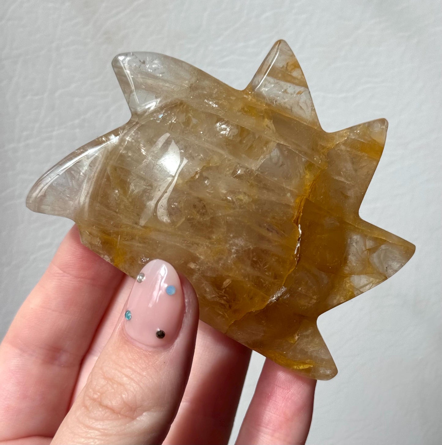 Gorgeous Golden Healer Sun Cut Base Carving | Hematite Sun | Cut Base Sun Carving from Brazil