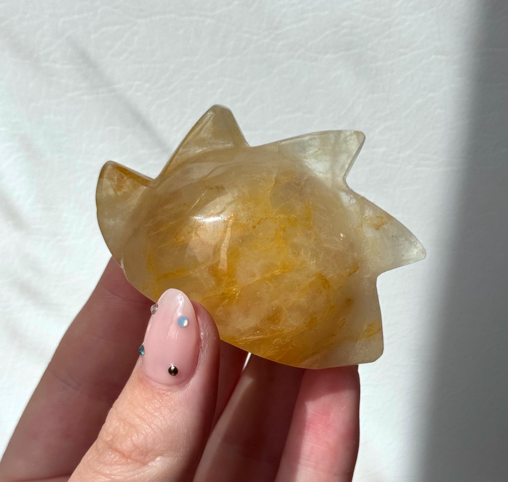 Gorgeous Golden Healer Sun Cut Base Carving | Hematite Sun | Cut Base Sun Carving from Brazil