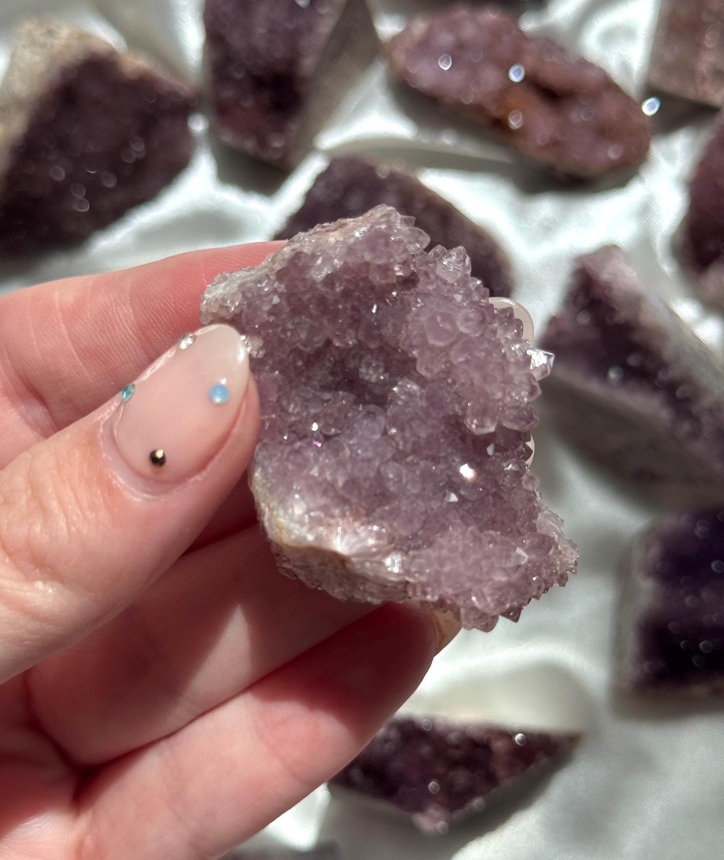 ONE Alacam Amethyst Cluster from Turkey | Intuitively Chosen Alacam Amethsyt Raw Points