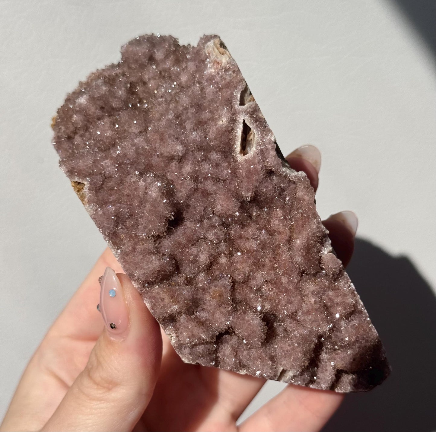 Beautiful Druzy Alaçam Amethyst Cluster from Turkey | Lilac Amethyst Natural Amethyst