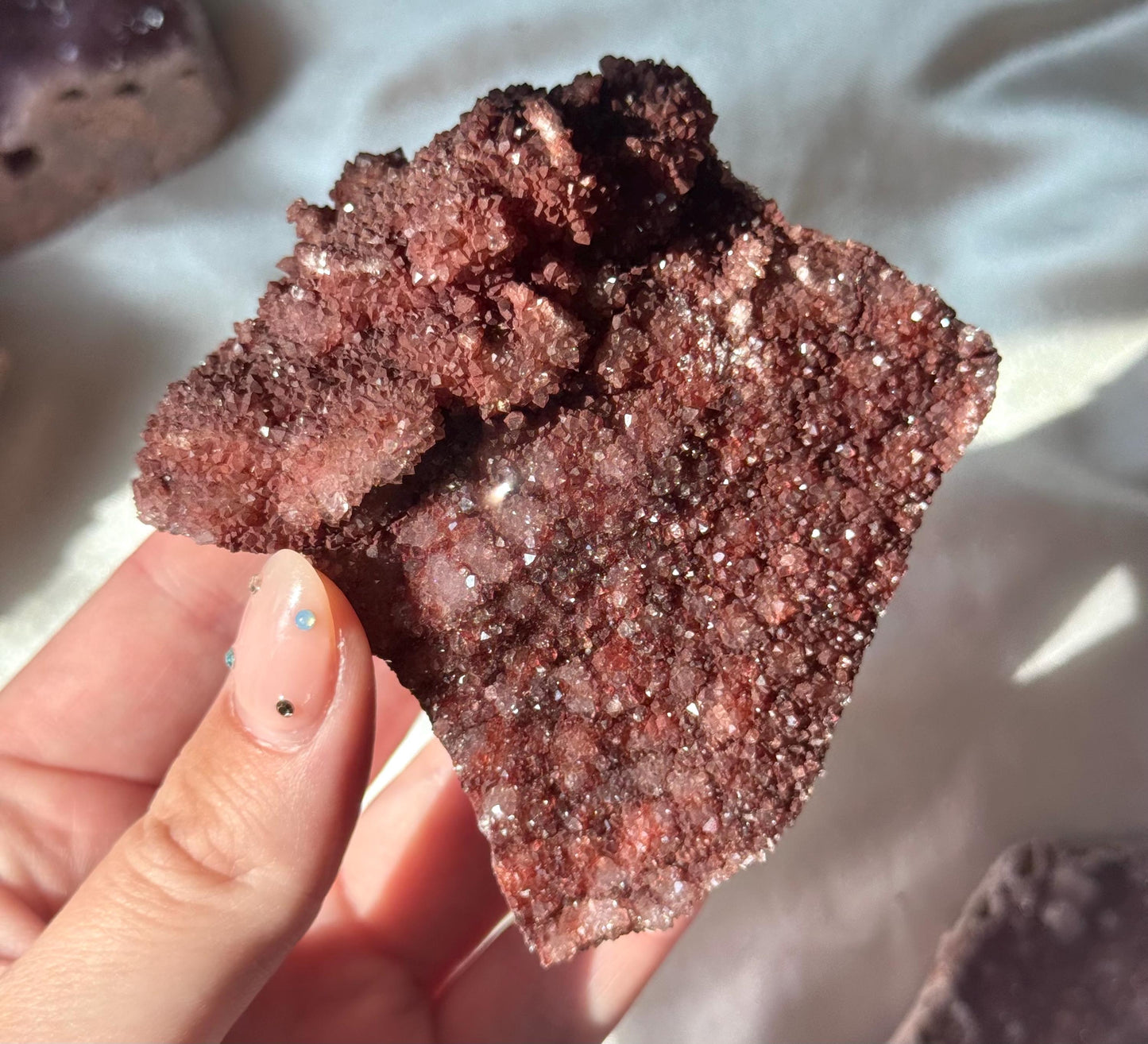 Beautiful Druzy Alaçam Amethyst Cluster from Turkey | Lilac Amethyst Natural Amethyst