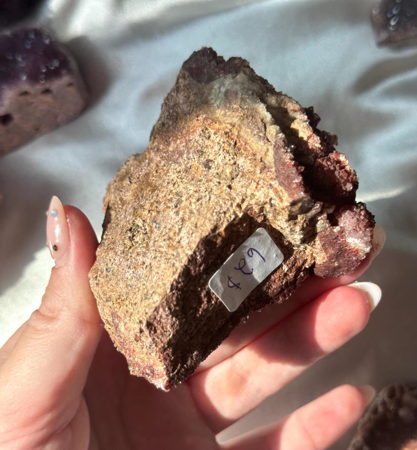 Beautiful Druzy Alaçam Amethyst Cluster from Turkey | Lilac Amethyst Natural Amethyst
