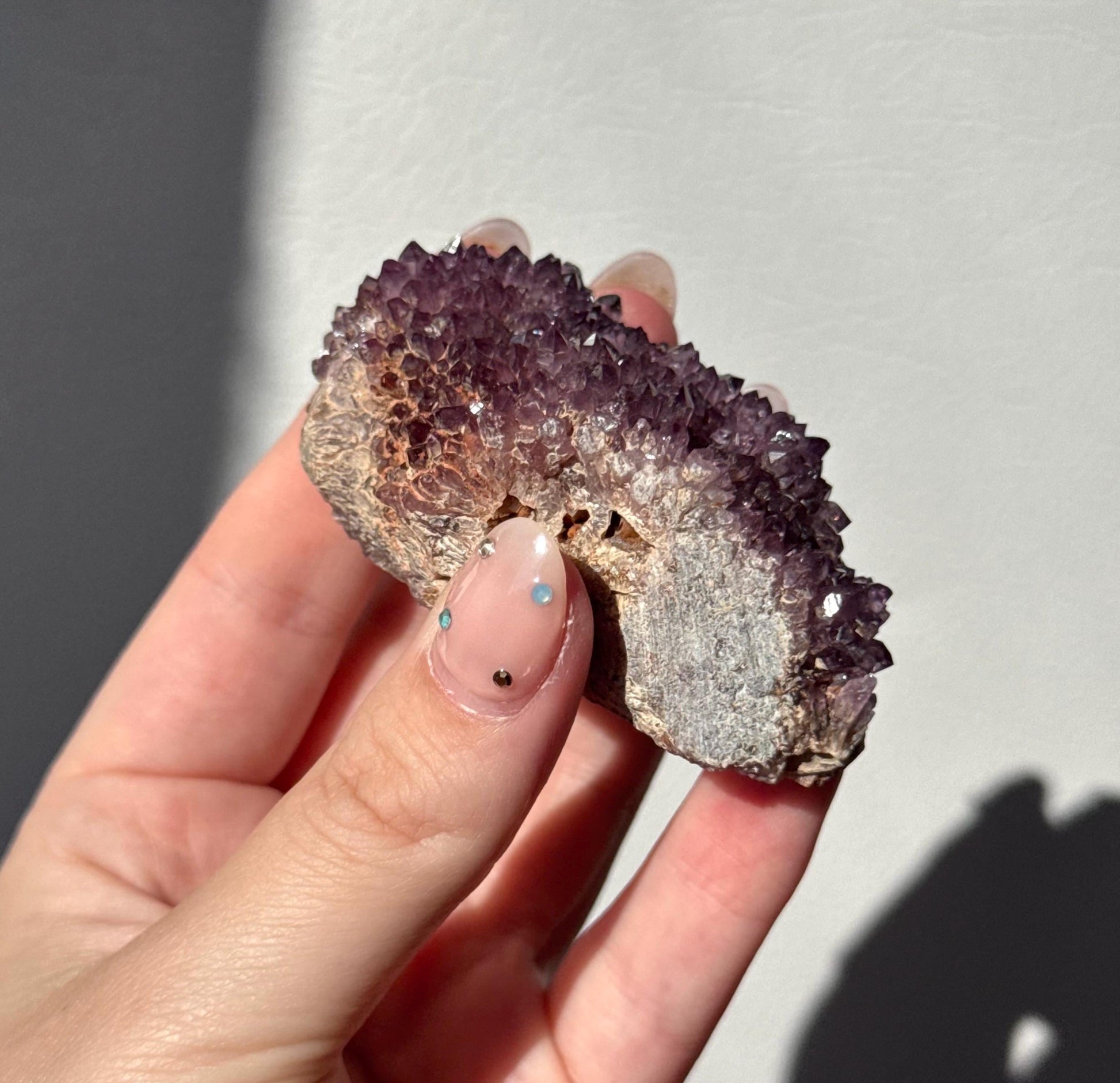 Beautiful Druzy Alaçam Amethyst Cluster from Turkey | Lilac Amethyst Natural Amethyst