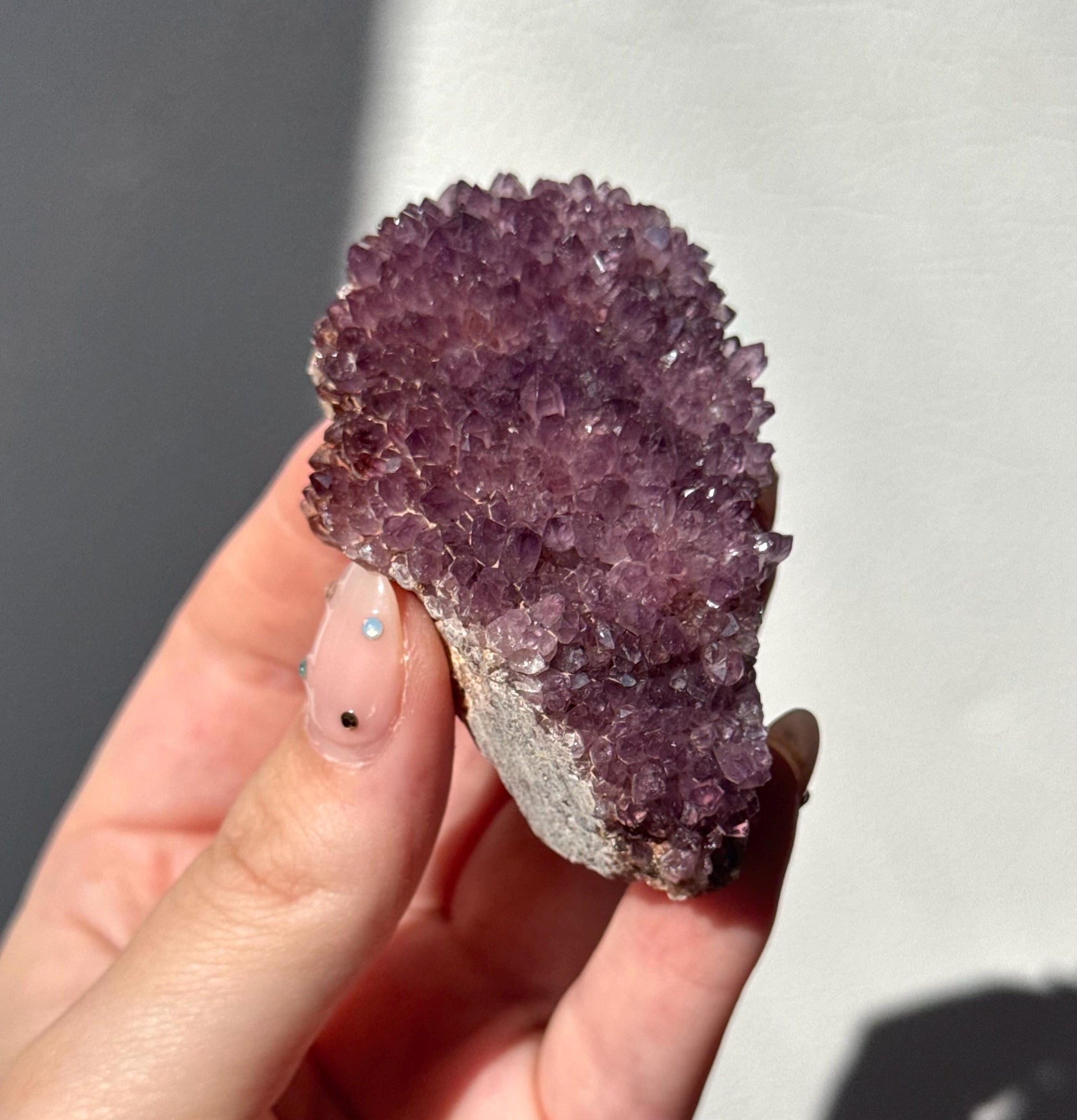 Beautiful Druzy Alaçam Amethyst Cluster from Turkey | Lilac Amethyst Natural Amethyst