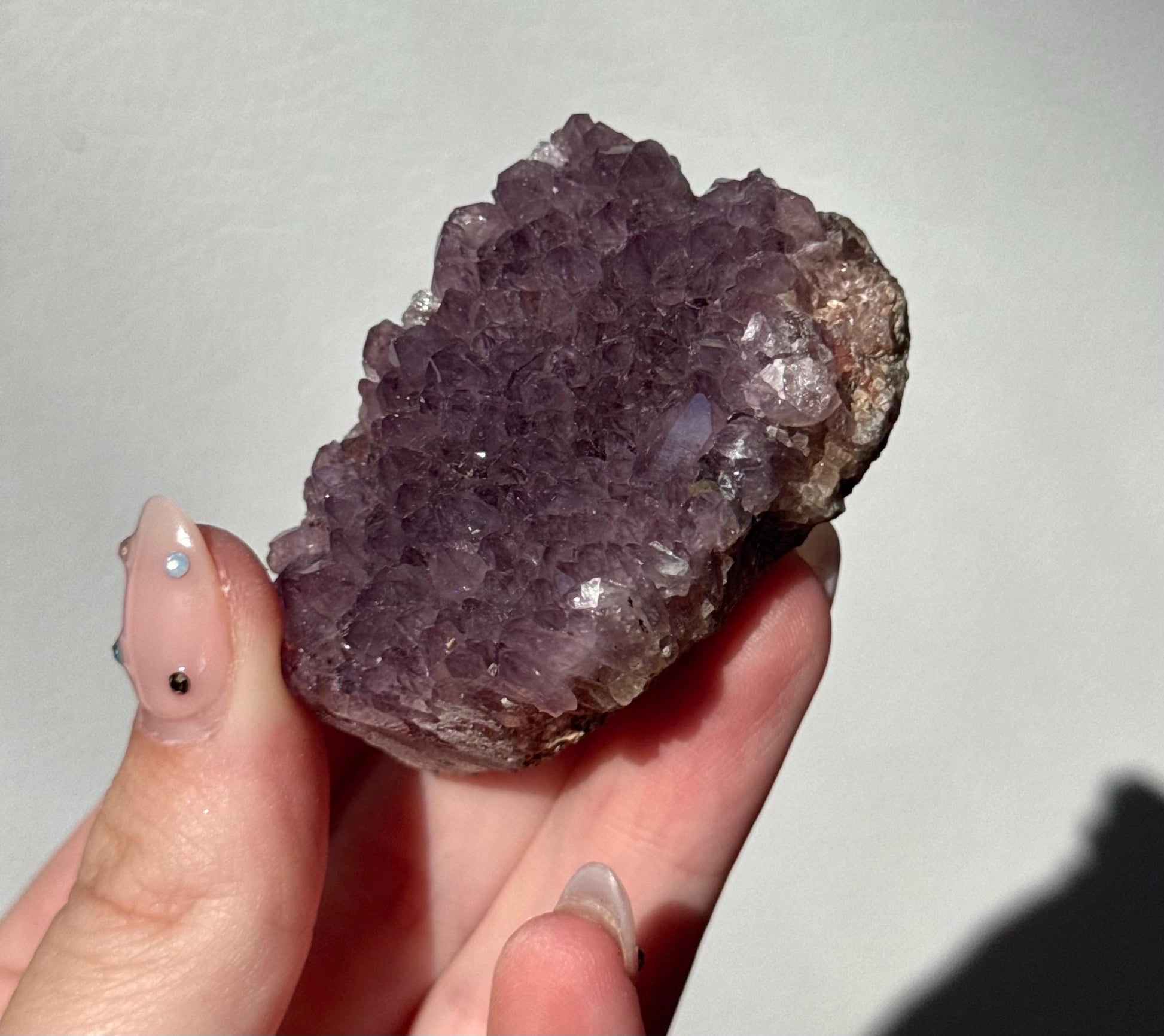 Beautiful Druzy Alaçam Amethyst Cluster from Turkey | Lilac Amethyst Natural Amethyst