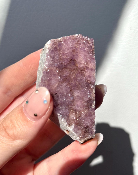Beautiful Druzy Alaçam Amethyst Cluster from Turkey | Lilac Amethyst Natural Amethyst
