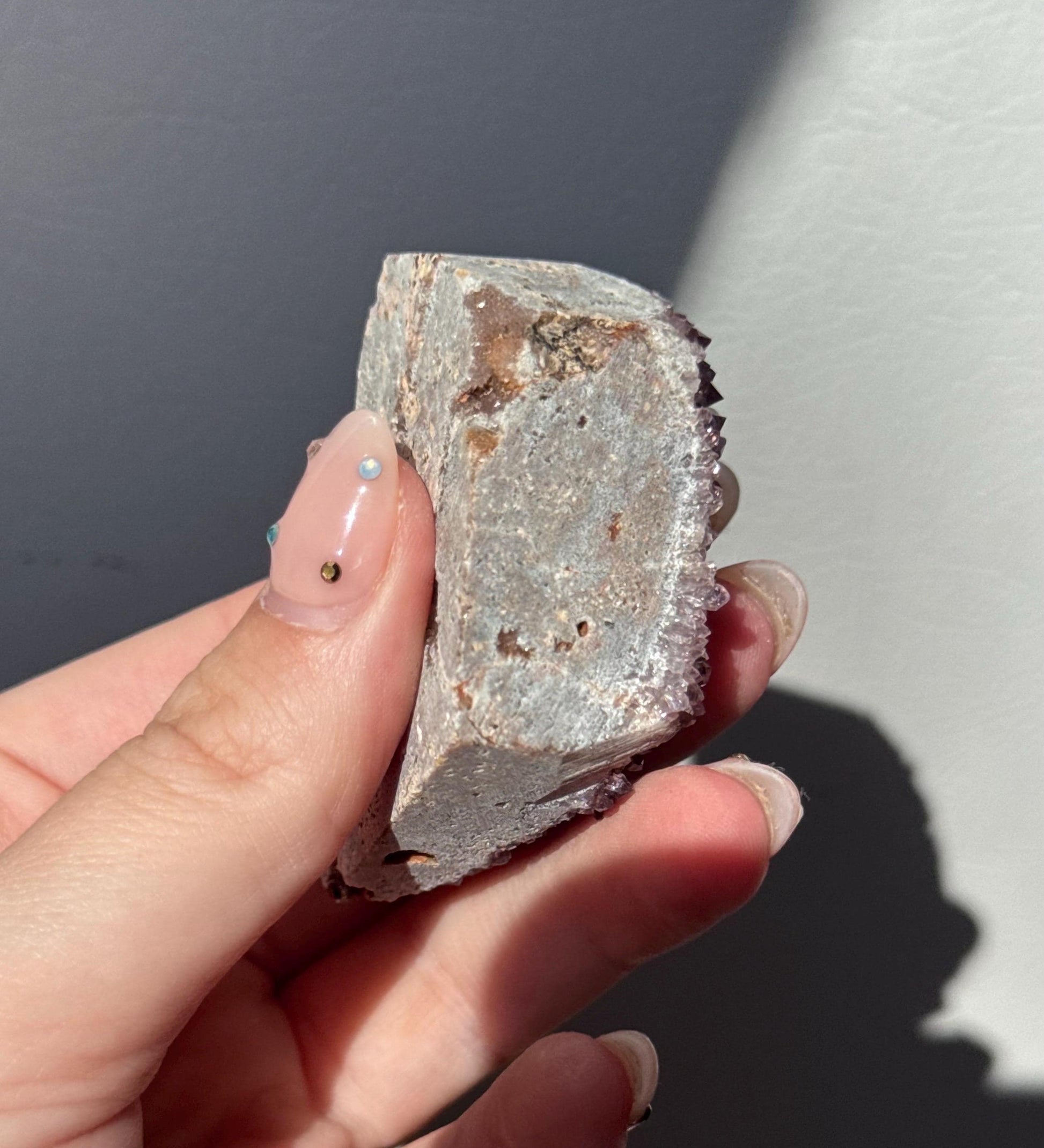 Beautiful Druzy Alaçam Amethyst Cluster from Turkey | Lilac Amethyst Natural Amethyst