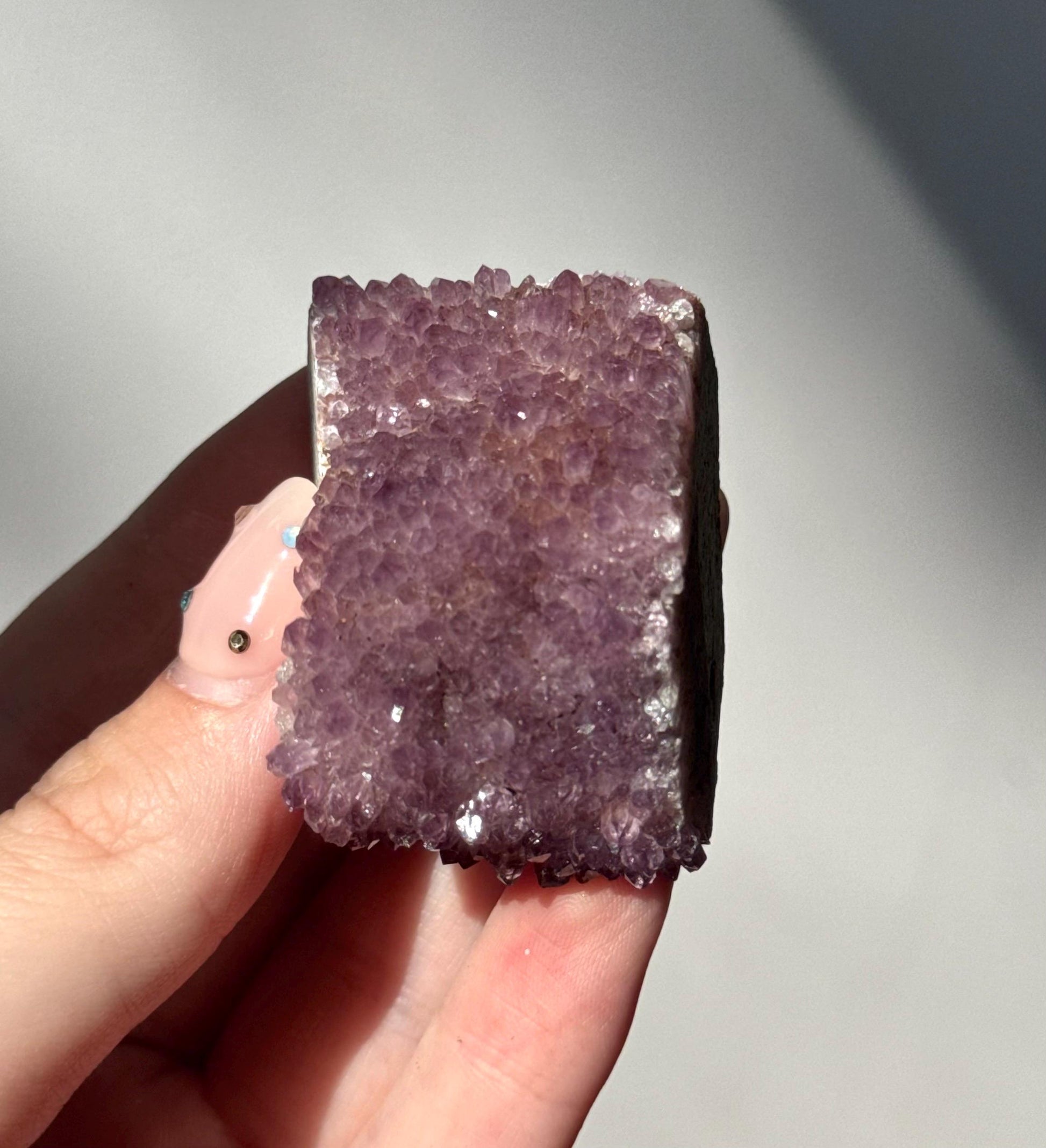 Beautiful Druzy Alaçam Amethyst Cluster from Turkey | Lilac Amethyst Natural Amethyst
