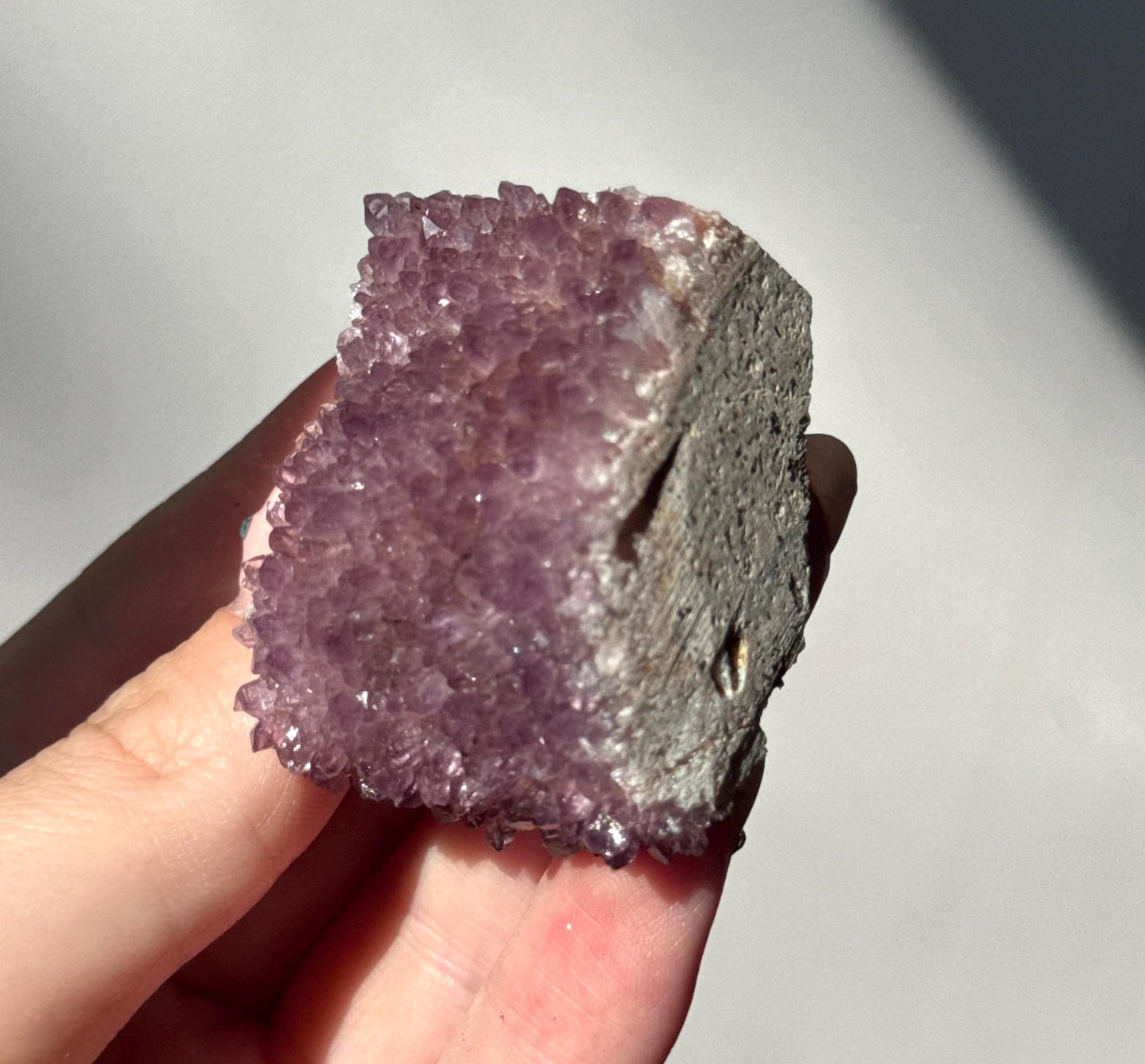 Beautiful Druzy Alaçam Amethyst Cluster from Turkey | Lilac Amethyst Natural Amethyst