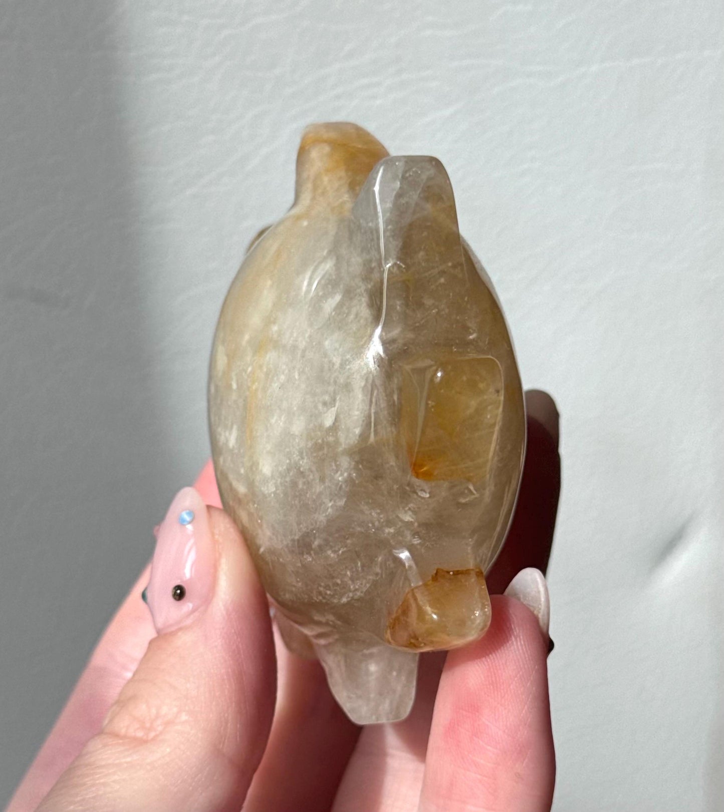 Gorgeous Golden Healer Sun Carving from Brazil | Hand Carved Golden Healer Sun