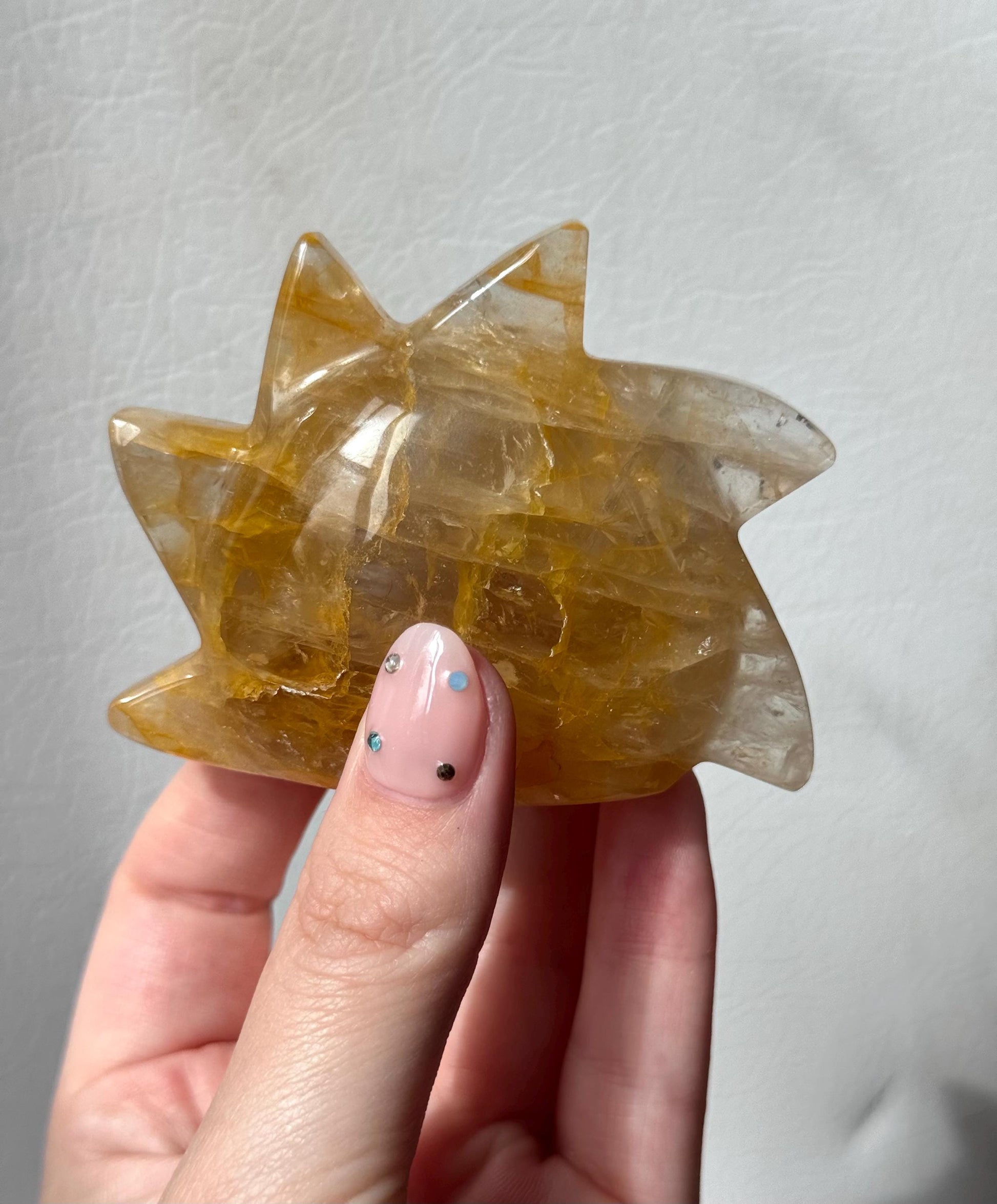 Gorgeous Golden Healer Sun Cut Base Carving | Hematite Sun | Cut Base Sun Carving from Brazil