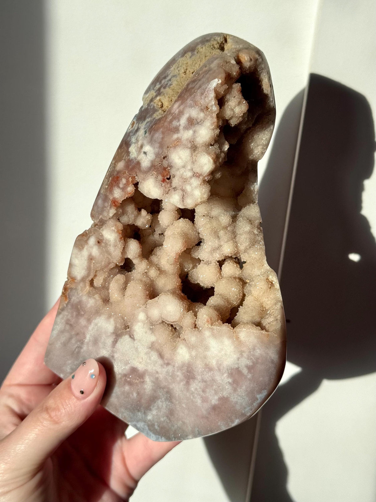 Beautiful Druzy Pink Amethyst Freeform From Brazil | 1kg Pink Amethyst Statement Decor