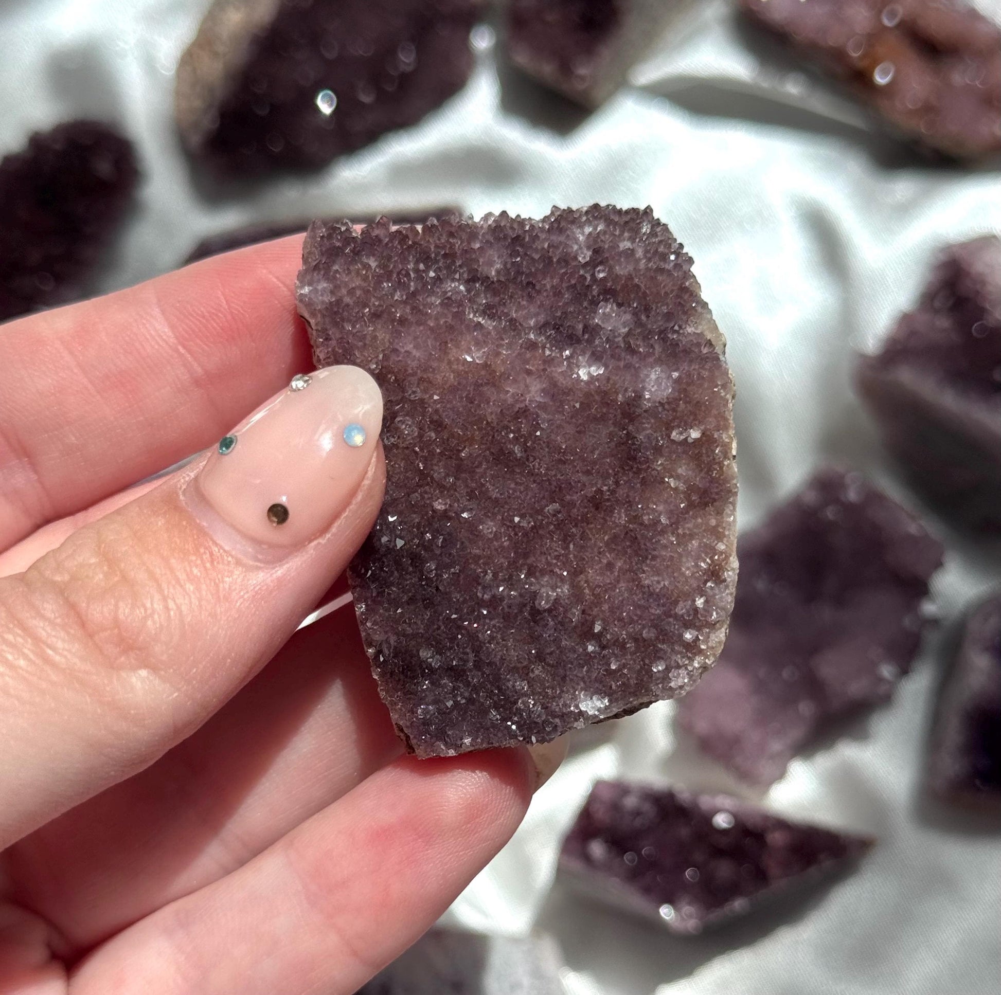 ONE Alacam Amethyst Cluster from Turkey | Intuitively Chosen Alacam Amethsyt Raw Points