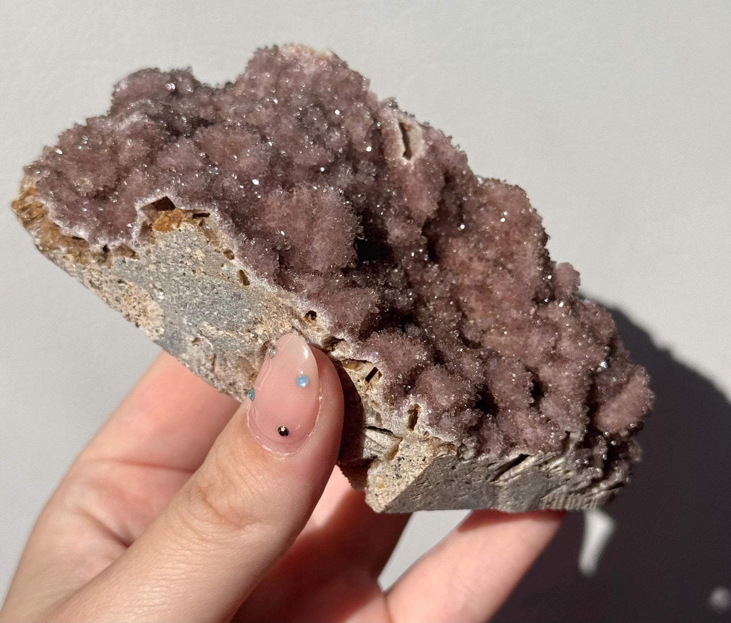 Beautiful Druzy Alaçam Amethyst Cluster from Turkey | Lilac Amethyst Natural Amethyst
